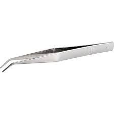 AA Angled Tweezers 125mm F5