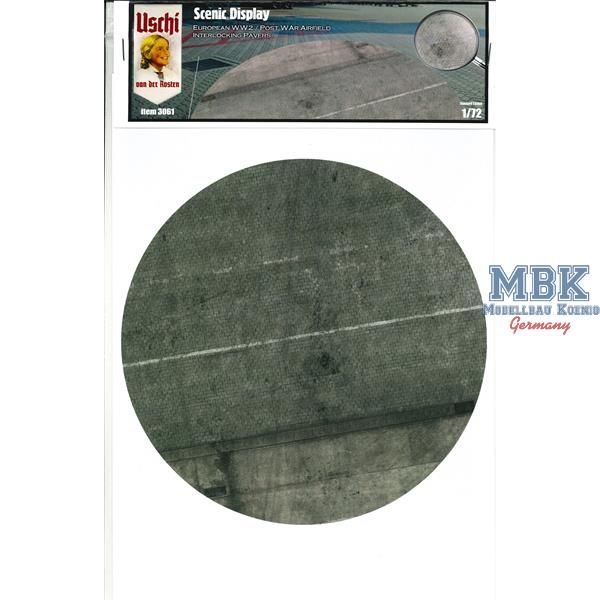 1:72 Interlocking pavers apron circular