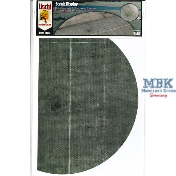 1:48 Interlocking pavers apron circular