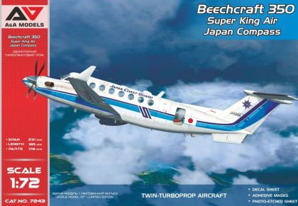 1:72 72 Beechcraft 350 'Super King Air' (Japan Coast)