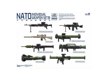 1:35 NATO Individual Weapon Set B