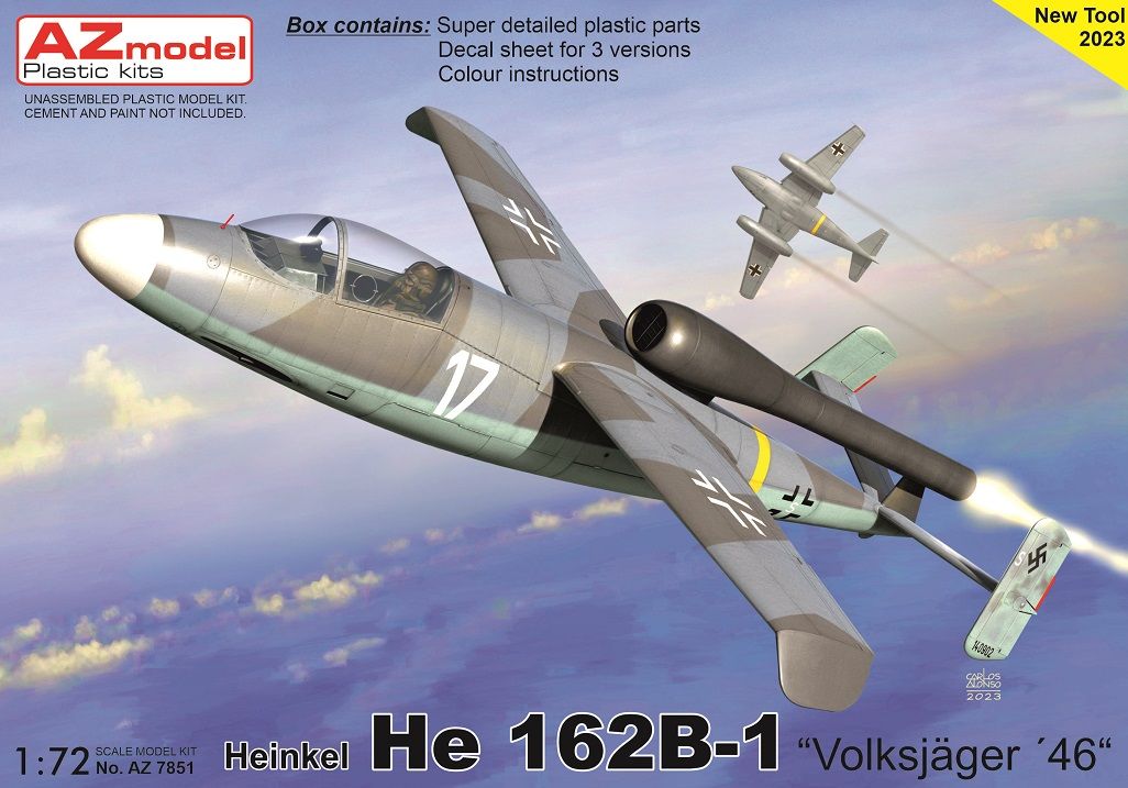 1:72 Heinkel He 162B-1 “Volksjäger 46”