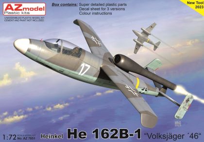1:72 Heinkel He 162B-1 “Volksjäger 46”