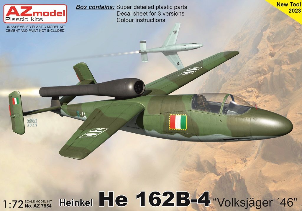 1:72 Heinkel He 162B-4 “Volksjäger 46”