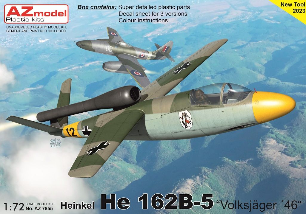 1:72 Heinkel He 162B-5 “Volksjäger 46”