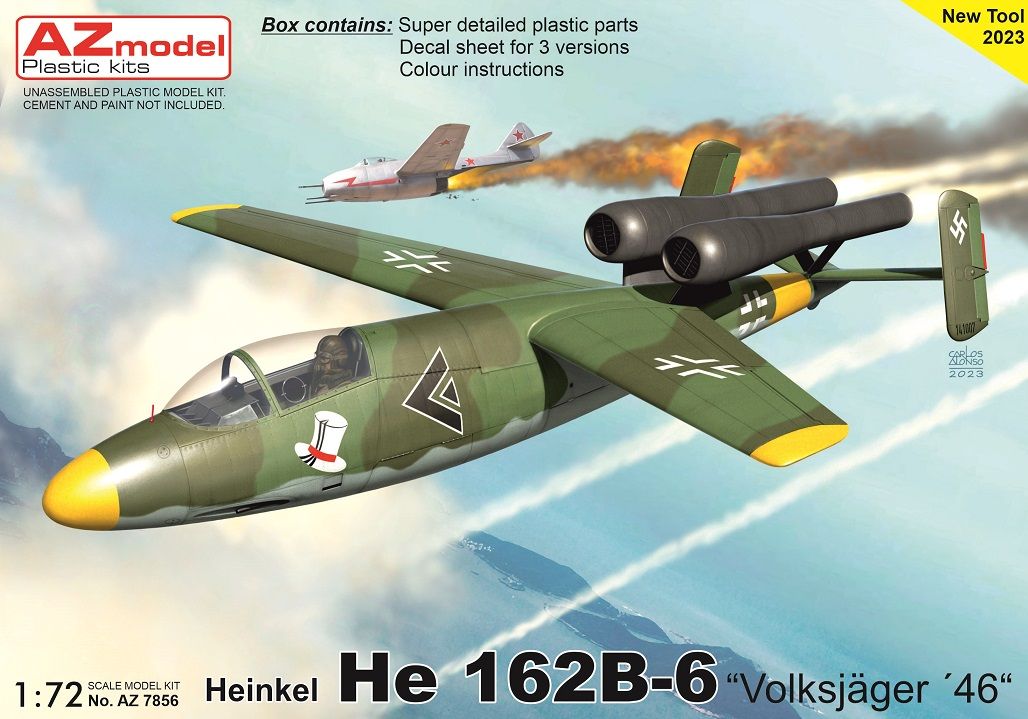 1:72 Heinkel He 162B-6 “Volksjäger 46”