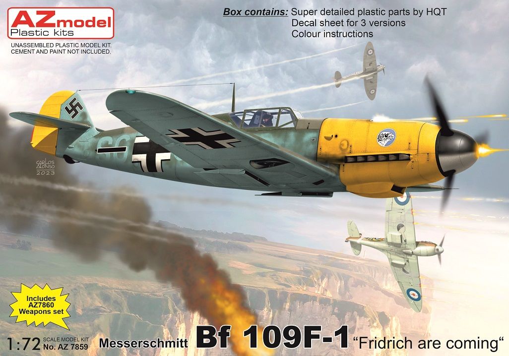 1:72 Bf 109F-1 “Fridrich are coming”