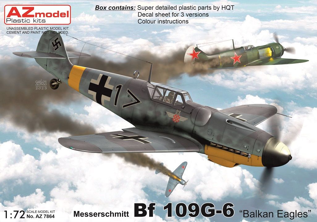 1:72 Bf 109G-6 “Balkan Eagles”