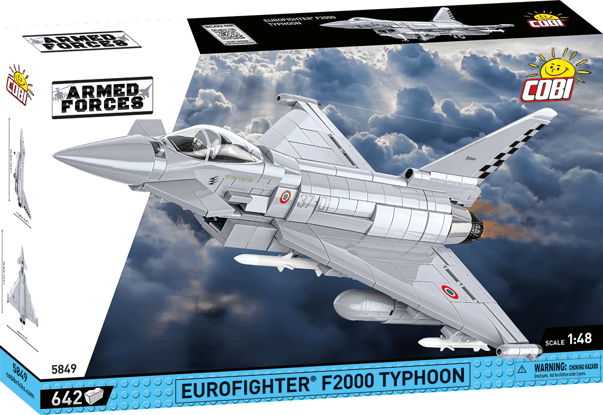 1:48 Eurofighter Typhoon Jet Fighter (Italy)