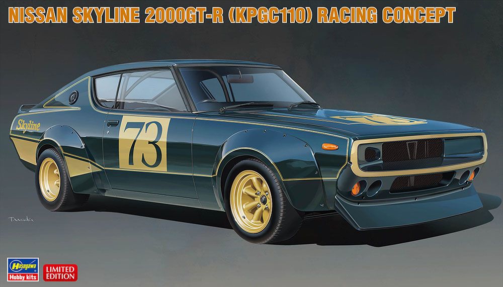 1:24 NISSAN SKYLINE 2000GT-R (KPGC110) RACING CONCEPT