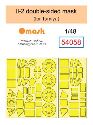 1:48 Il-2 double-sided mask (for Tamiya)