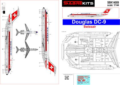 1:144 DC-9 Swissair