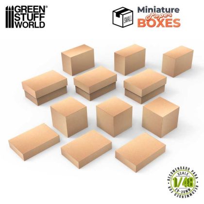 1:48/1:35 Miniature Boxes - Small