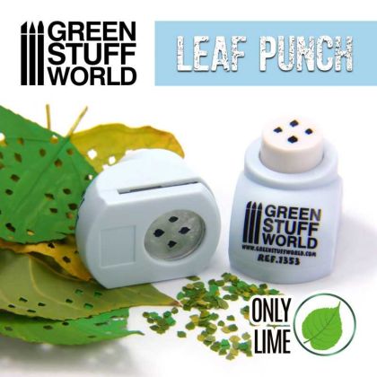 Miniature Leaf Punch LIGHT BLUE