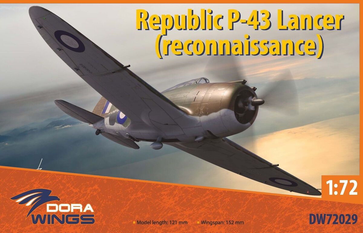 1:72 Republic P-43 Lancer (Reconnaissance)