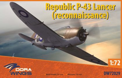 1:72 Republic P-43 Lancer (Reconnaissance)