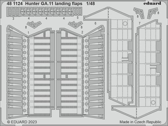 1:48 Hunter GA.11 landing flaps