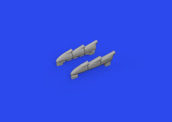 1:48 Hurricane Mk. II exhaust rounded PRINT