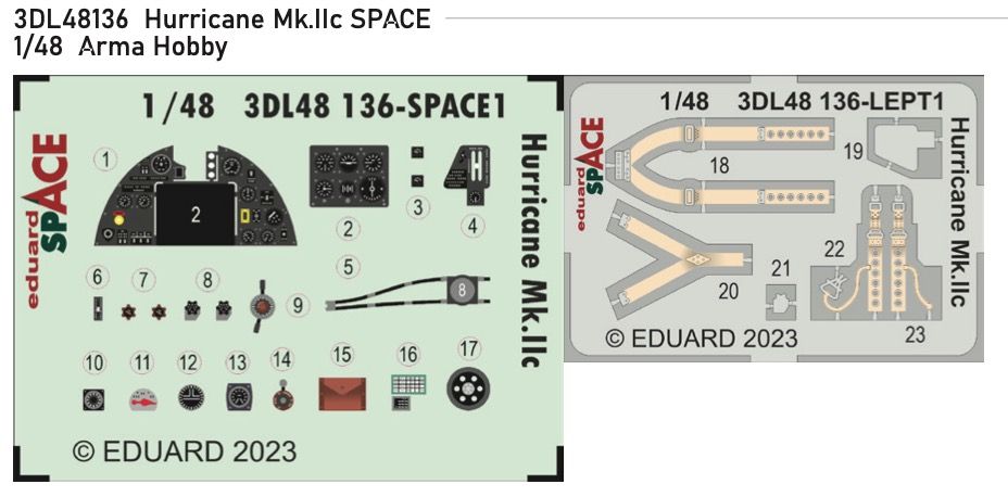 1:48 Hurricane Mk. IIc SPACE