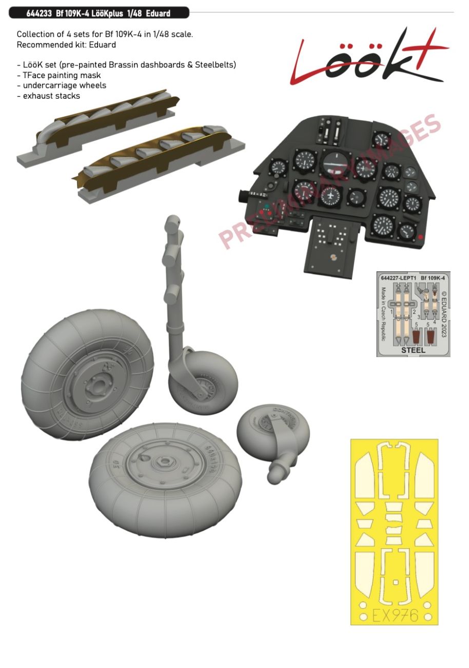 1:48 Bf 109K-4 LööKplus