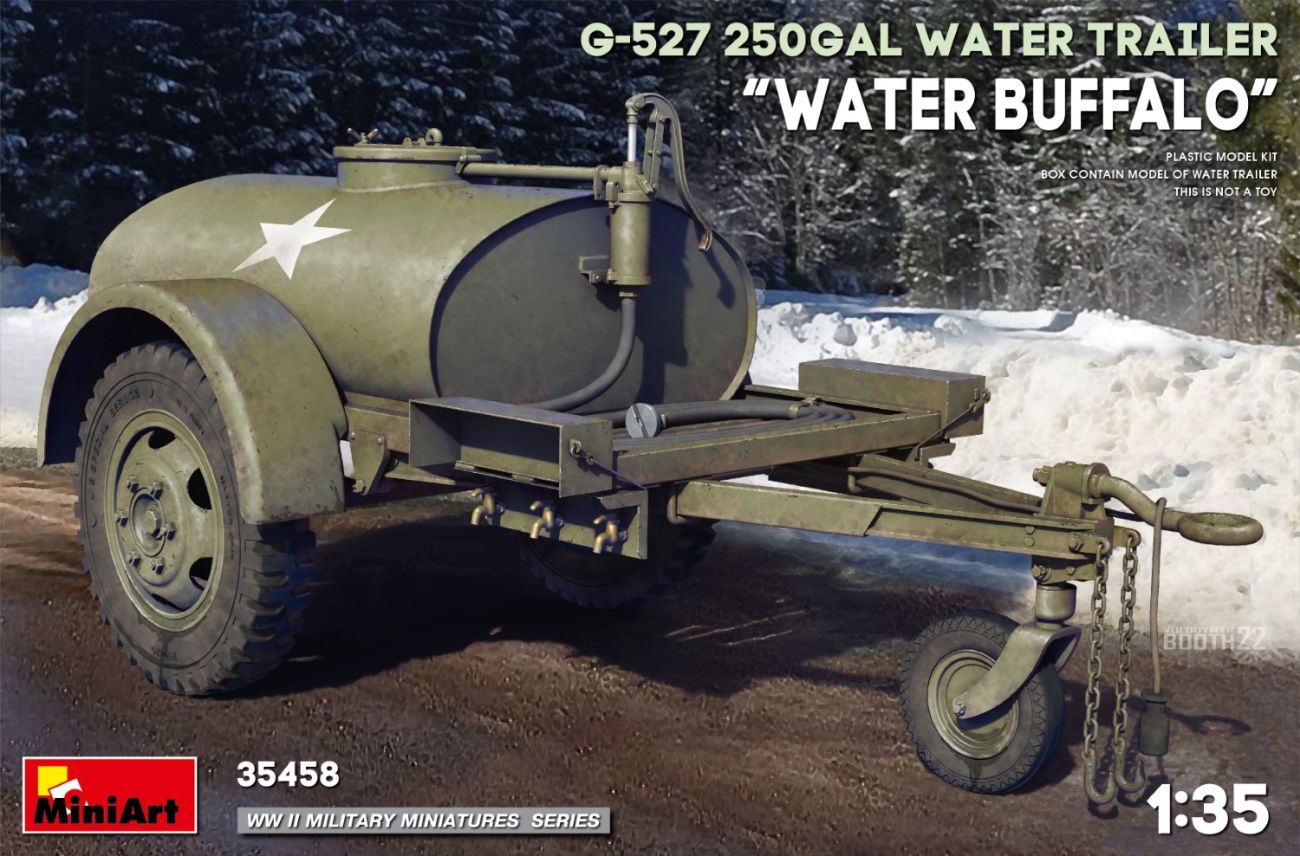 1:35 G-527 250GAL WATER TRAILER “WATER BUFFALO”
