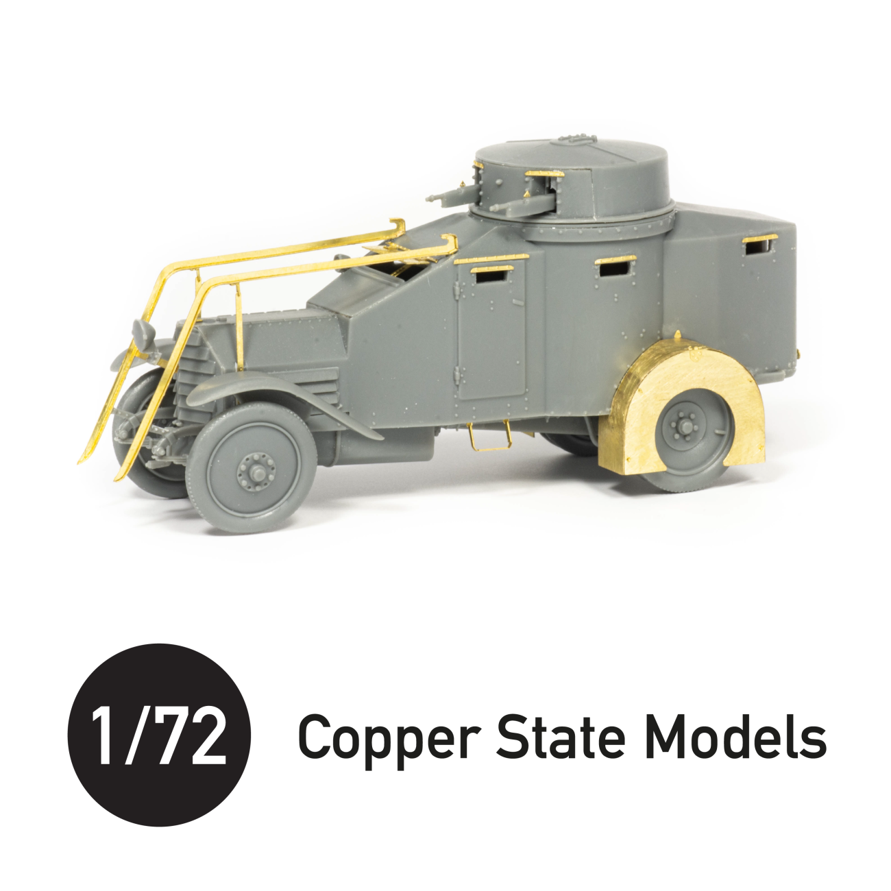 1:72 Italian armoured car 1ZM Detail set