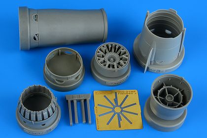 1:32 MiG-21MF fighter bomber fishbed J exhaust nozzle - op.