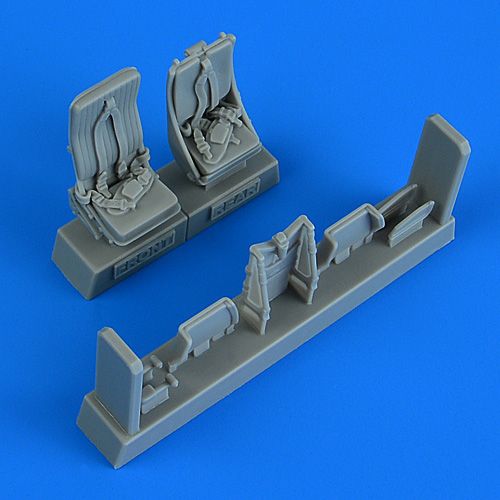 1:48 Mi-24 Hind seats with safety belts