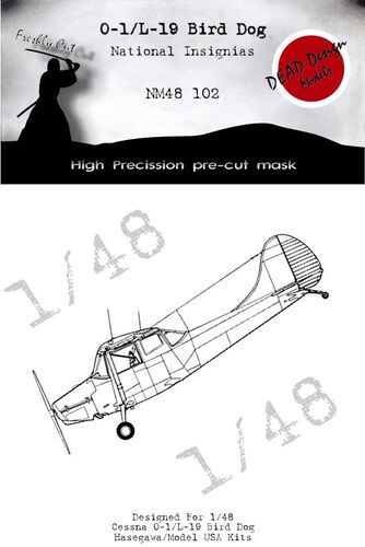 1:48 O-1/L-19 Bird Dog National Insignias (Hasegawa/Model USA)