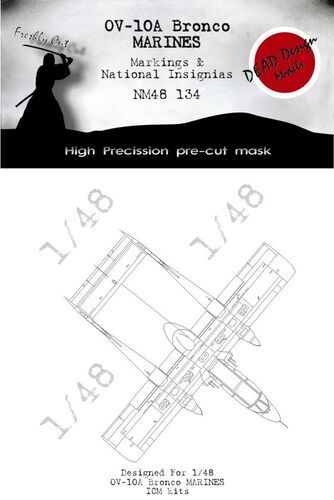 1:48 OV-10A Bronco MARINES National Insignias (ICM)