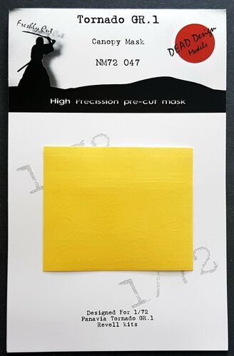 1:72 Tornado GR 1 canopy mask