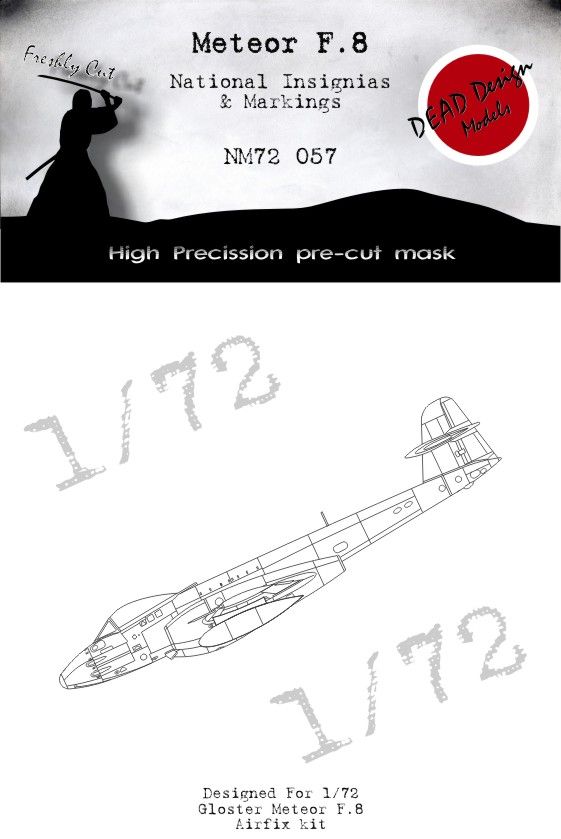 1:72 Meteor F.8 Nat. Insignias