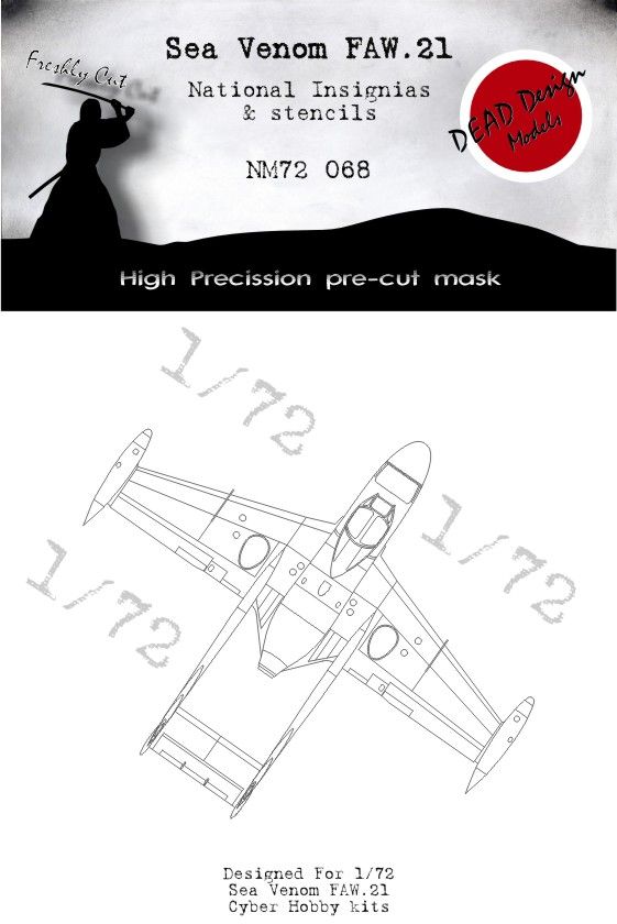 1:72 Sea Venom FAW.21 Nat. Insignias