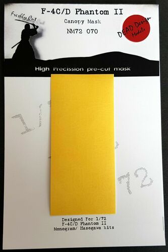 1:72 F-4 C/D Phantom II canopy mask