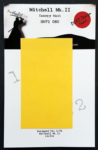 1:72 Mitchell Mk.II (Airfix) canopy mask