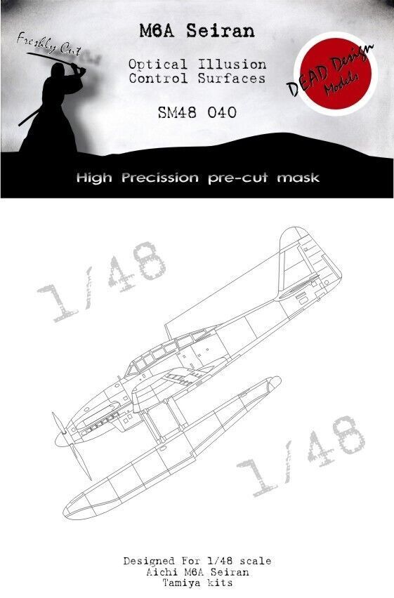 1:48 M6A Seiran Optical Illusion Control Surfaces (Tamiya)
