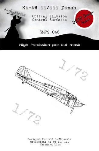 1:72 Ki-46 Dinah Control Surfaces
