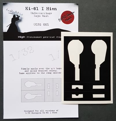 1:32 Kawasaki Ki-61-I Hien Undercarriage Bay Masks