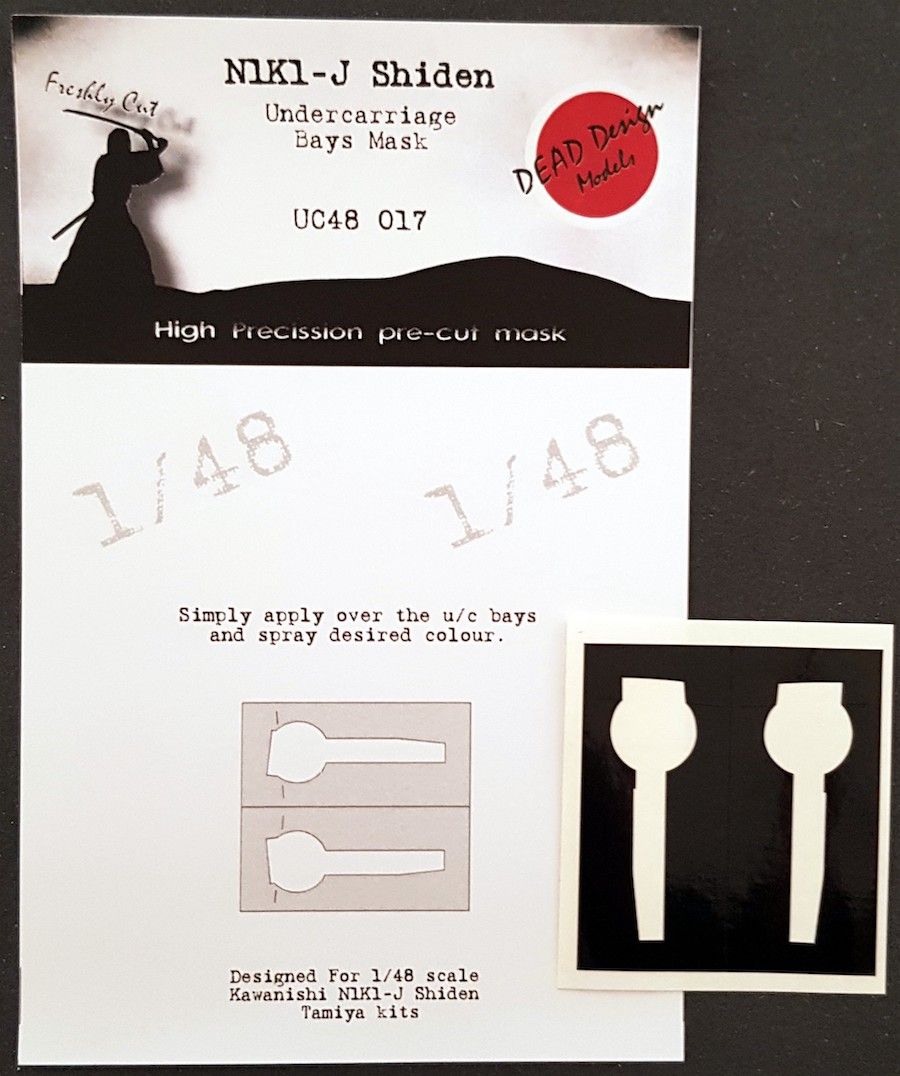 1:48 Kawanishi N1K1-j Shiden undercarriage Bays