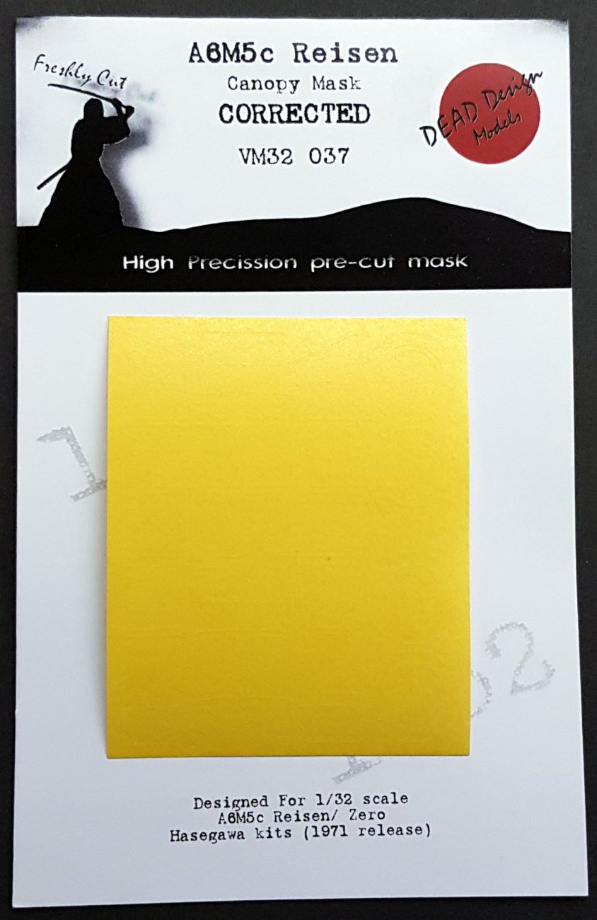 1:32 Mitsubishi A6M5 Reisen canopy masks
