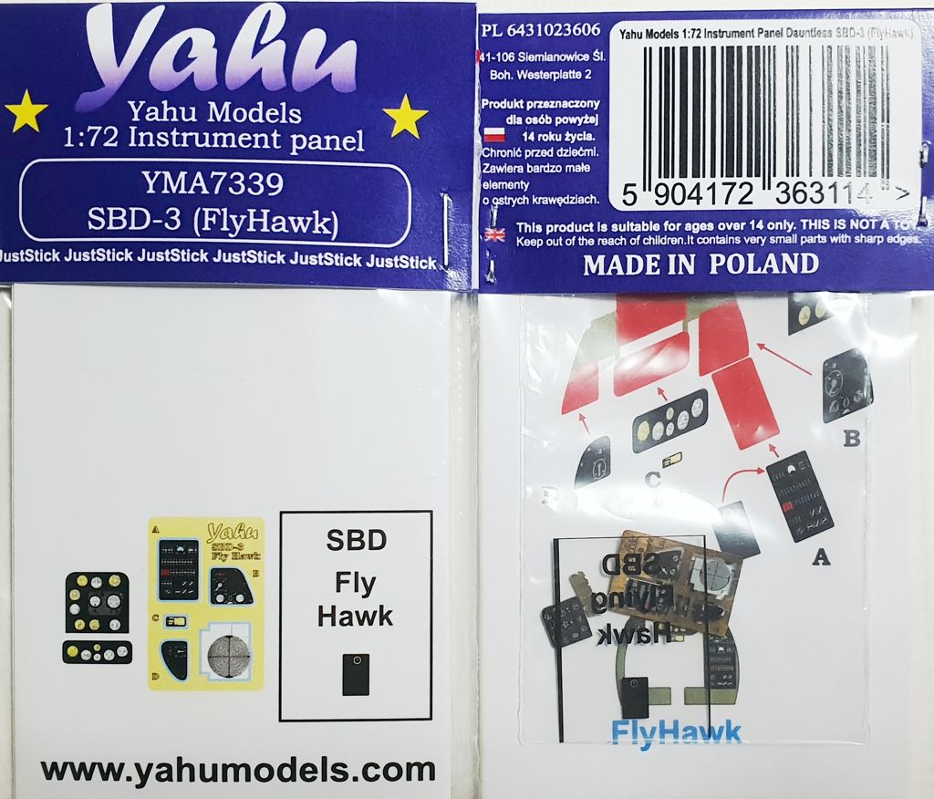 1:72 Douglas SBD-3 Dauntless