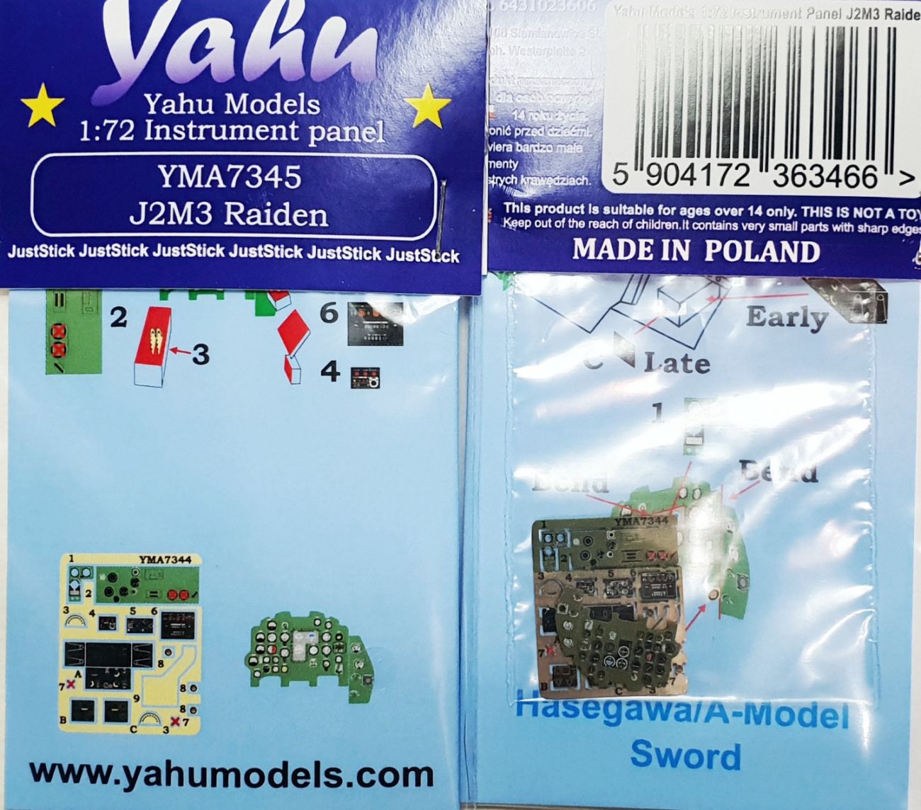 1:72 Mitsubishi J2M3 Raiden