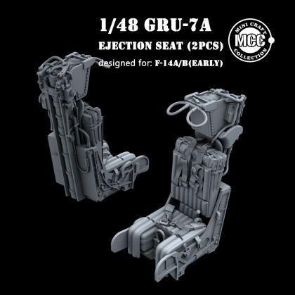 1:48 GRU-7A Ejection seats (2pcs) designed for : F-14A/B early