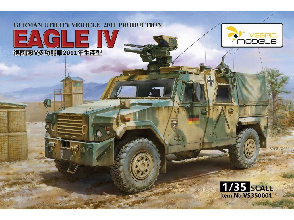 1:35 German Utility Vehicle 2011 Production Eagle IV