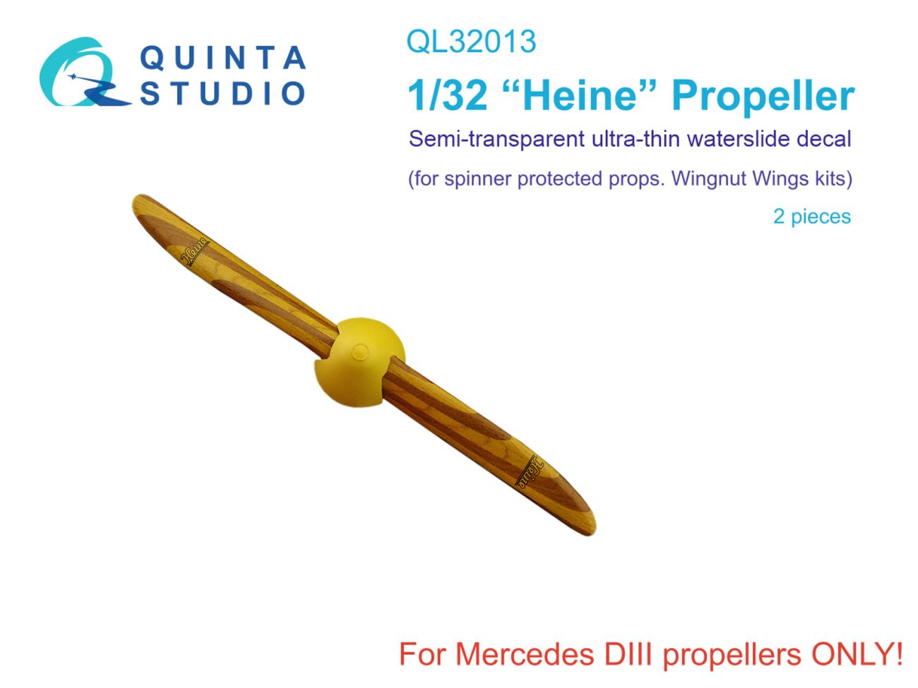1:32 Wooden propellers Heine