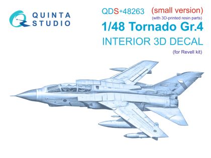 1:48 Tornado GR.4 3D-Printed & coloured Interior on decal paper