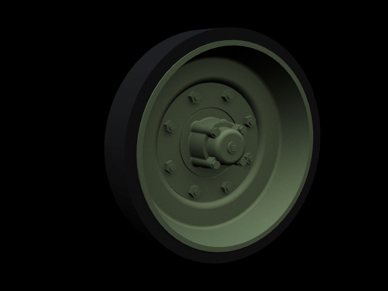 1:35 “Leopard” 1 MBT road wheels