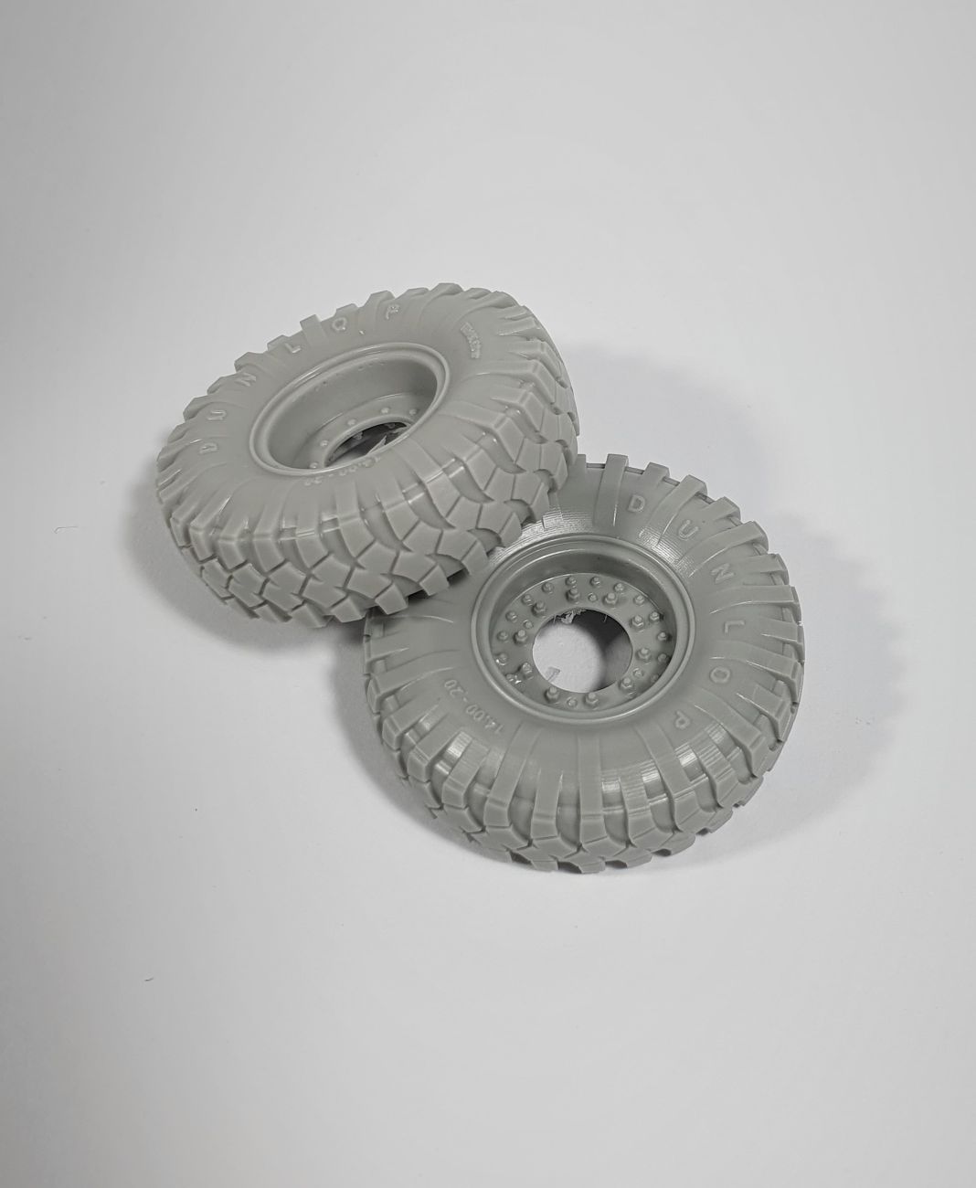 1:35 Scammel Pionier Road wheels (Dunlop)