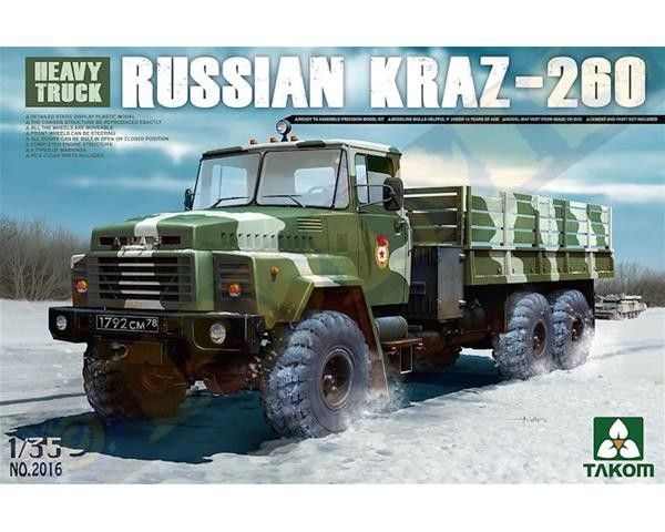 1:35 Russian KrAZ-260 Truck