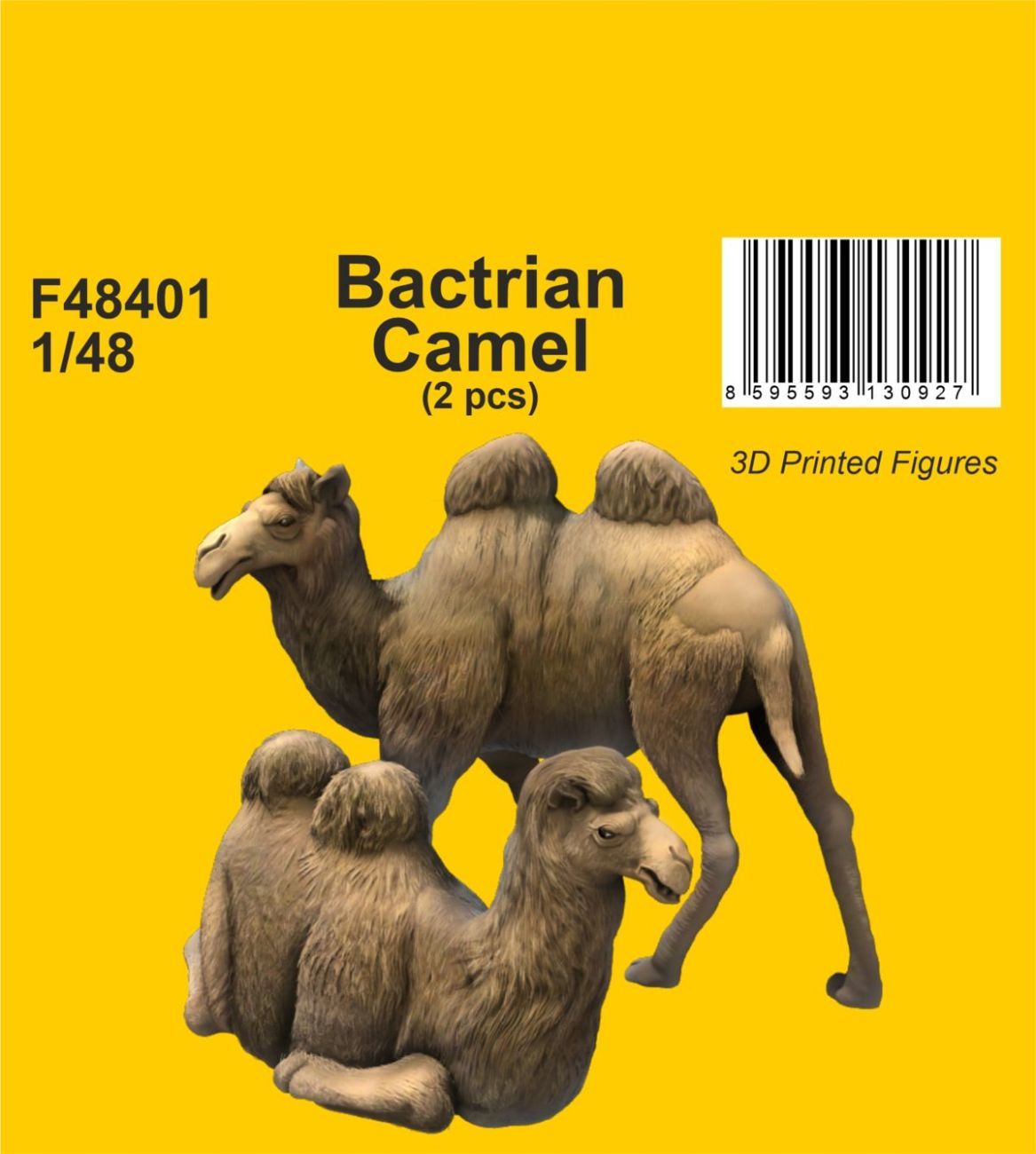 1:48 Bactrian Camel (2 pcs)